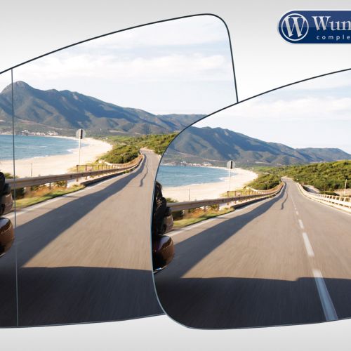 Асферичне дзеркало Wunderlich “SAFER-VIEW” на мотоцикл BMW R1250GS/R1250GS Adventure/R nineT/S1000XR, праве