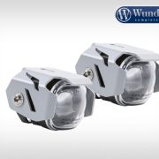 Комплект додаткового світла Wunderlich "MicroFlooter" LED для BMW R1200R LC, сріблястий 28364-001 