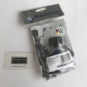 Багажник Wunderlich на оригінальні бічні кофри BMW Vario для R1200GS LC/1250 GS, комплект - чорний 20571-202