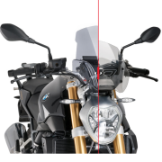 Вітрове скло Puig Sport для мотоцикла BMW R1200R/R1250R, чорне 7651N 1