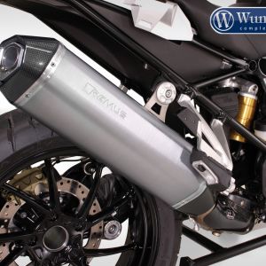 Комфортне мотосидіння для водія занижене -15 мм Wunderlich AKTIVKOMFORT чорне для мотоцикла Ducati DesertX 70101-002