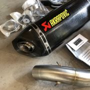 Выхлопная система Akrapovic Racing Line (Carbon) для BMW G310R (2017-) S-B3R1-RC/1 3