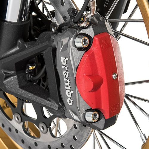 Кришка переднього гальмівного супорта для Ducati Scrambler (2015-), червоний