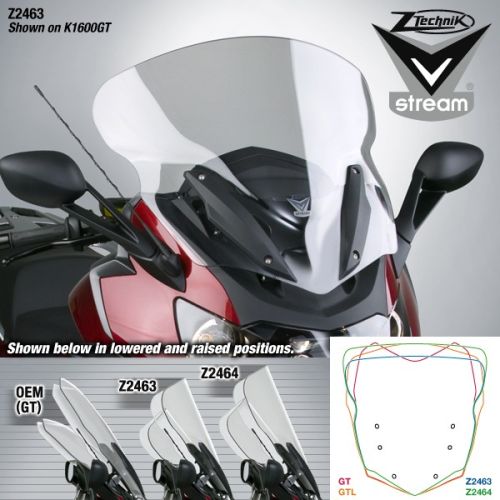 Туристическое стекло Z-Technik VStream® для мотоцикла BMW K 1600 GT/GTL/B