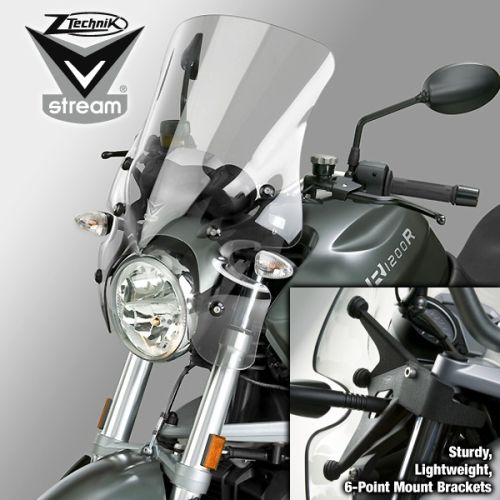 Тонированное ветровое стекло Z-Technik VStream® для мотоцикла BMW R1200R 2011-14