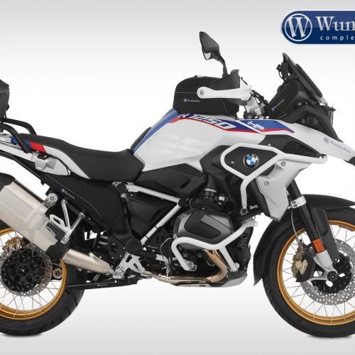 Защитные дуги нижние на мотоцикл BMW R1250GS / R1250R / R1250RS, Wunderlich белые