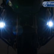 Комплект додаткового світла Wunderlich "ATON" LED для BMW R1200GS LC/R1250GS Adv, сріблястий 28380-101 1