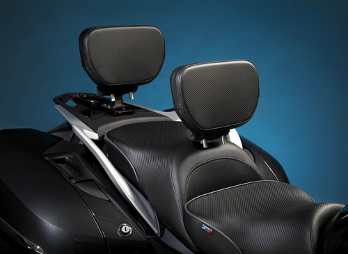 Сиденье Sargent “World Sport Performance Seat” для мотоцикла BMW K1600GT, с подогревом, серебристый кант
