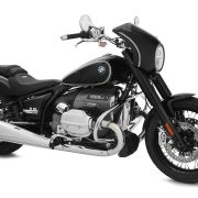Обтічник на мотоцикл BMW R18 "Wunderlich", чорний з білим 18000-012 