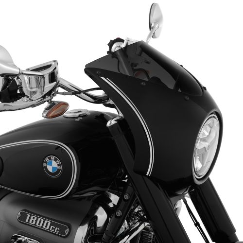 Ветровое стекло на мотоцикл BMW R18 “Wunderlich” Sport низкое, тонированное