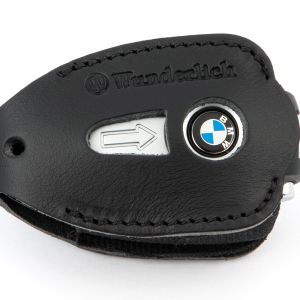 Кожаный чехол на ключ мотоцикла BMW, Wunderlich черный 44115-902