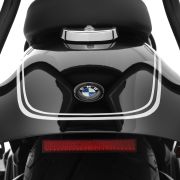 Пассажирская спинка на мотоцикл BMW R18 "Wunderlich", черная 18110-002 4