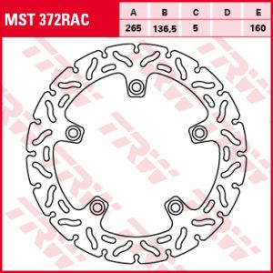 Тормозные колодки TRW Road & Track MCB856SRT 23571-200