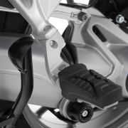 Подножки пассажира заниженные на 40 мм для мотоцикла BMW R1200GS LC/R1250GS/R1250GS Adventure/S1000XR, серебро 26000-101 5