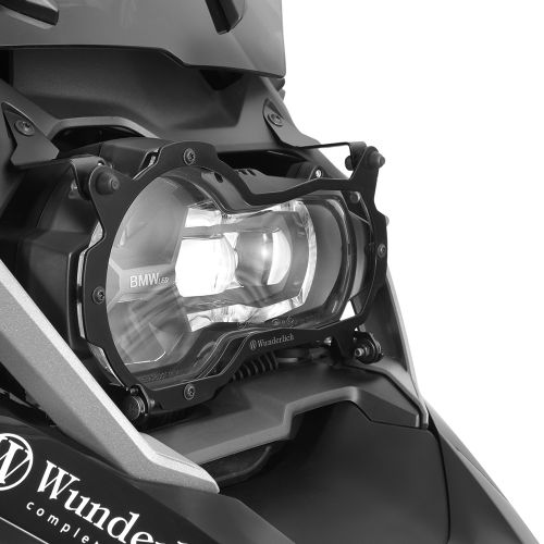 Защита основной фары Wunderlich BMW R1200GS LC/R1250GS складная, прозрачная