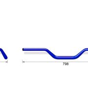 Руль узкий с отверстиями Wunderlich Tube-style для BMW R1200GS LC/Adv LC/R LC/R1250GS/S1000XR, черный 31001-002 3
