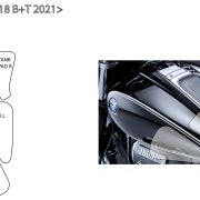 Захищена плівка на бак мотоцикла PremiumShield 33318-200 