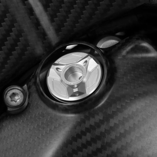 Защитная масляная пробка Wunderlich серебристая на мотоцикл BMW