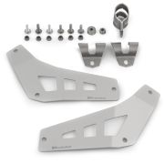 Алюминиевые защитные пластины Wunderlich на верхние дуги для BMW R1250GS Adv., серебро 41874-101 8