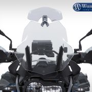Регулируемое дополнительное стекло Wunderlich VarioERGO + 3D для BMW R1200GS/Adv/R1250GS затемненное 42350-102 5