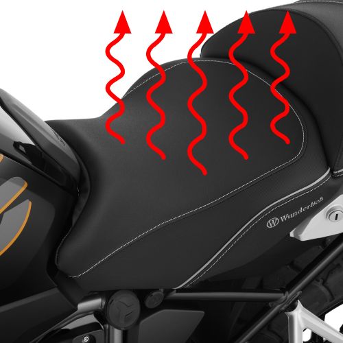 Водительское сиденье Wunderlich AKTIVKOMFORT с подогревом Smart Plug & Play для мотоцикла BMW R1250GS/Adventure