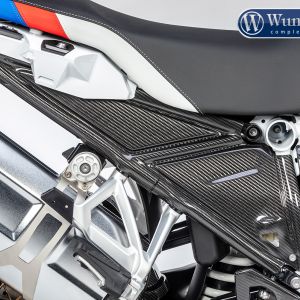 Подножки пассажира заниженные на 40 мм для мотоцикла BMW R1200GS LC/R1250GS/R1250GS Adventure/S1000XR, серебро 26000-101