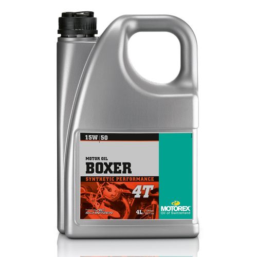 Олія моторна – Boxer 4T SAE 15W/50 MOTOREX