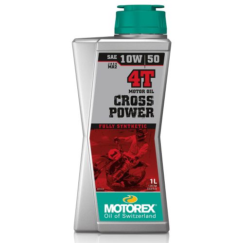Масло моторное – Cross Power 4T SAE 10W/50 MOTOREX