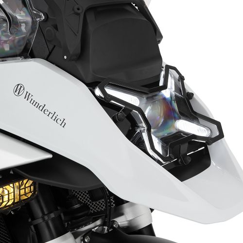 Защита фары Wunderlich на мотоцикл BMW R1300GS, съемная прозрачная