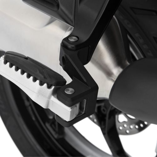Комплект для опускання підніжок пасажира на 45 мм Wunderlich на мотоцикл BMW R1300GS, чорний