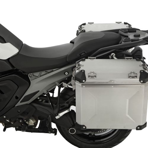 Набор боковых серебристых кофров Wunderlich EXTREME на мотоцикл BMW R1300GS
