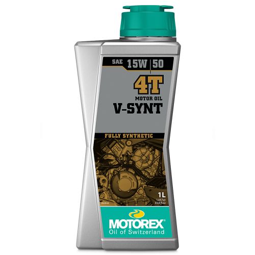 Моторное масло MOTOREX V-SYNT 4T SAE 15W/50