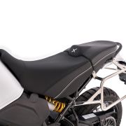 Комфортное мотосиденье для водителя высокое +30 мм Wunderlich AKTIVKOMFORT черное для мотоцикла Ducati DesertX 70102-002 
