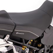 Комфортное мотосиденье для водителя высокое +30 мм Wunderlich AKTIVKOMFORT черное для мотоцикла Ducati DesertX 70102-002 4