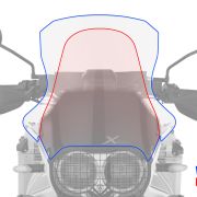 Ветровое стекло Wunderlich MARATHON тонированное на мотоцикл Ducati DesertX 70150-002 3