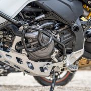 Захист двигуна лівий бік чорний для мотоцикла Ducati DesertX (для монтажу із захисною планкою обтічника) 70201-002 7