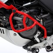 Защита двигателя левая сторона красная для мотоцикла Ducati DesertX (для монтажа с защитной планкой обтекателя) 70201-004 