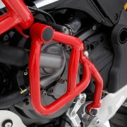 Защита двигателя левая сторона красная для мотоцикла Ducati DesertX (для монтажа с защитной планкой обтекателя) 70201-004 2