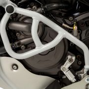 Защита двигателя левая сторона белая для мотоцикла Ducati DesertX (для монтажа с защитной планкой обтекателя) 70201-008 