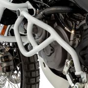 Защита двигателя левая сторона белая для мотоцикла Ducati DesertX (для монтажа с защитной планкой обтекателя) 70201-008 2