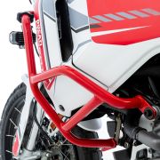 Комплект захисних дуг Wunderlich червоні на мотоциклі Ducati DesertX (у поєднанні із захисною пластиною двигуна Ducati Offroad) 70210-004 6