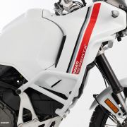 Комплект защитных дуг Wunderlich белые на мотоцикл Ducati DesertX  (в сочетании с защитной пластиной двигателя Ducati Offroad) 70210-008 4