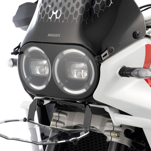 Защиты фары Wunderlich CLEAR прозрачная складная на мотоцикл Ducati DesertX