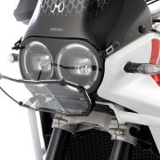 Защиты фары Wunderlich CLEAR прозрачная складная на мотоцикл Ducati DesertX 70260-102 2