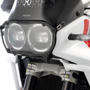 Защиты фары Wunderlich CLEAR прозрачная складная на мотоцикл Ducati DesertX 70260-102 3