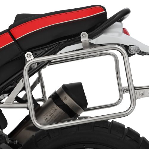 Кріплення для бічних кофрів Wunderlich “EXTREME” на мотоциклі Ducati DesertX