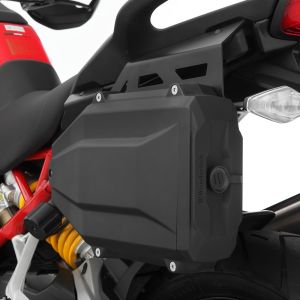 Комплект защитных дуг Wunderlich красные на мотоцикл Ducati DesertX  (в сочетании с защитной пластиной двигателя Ducati Offroad) 70210-004