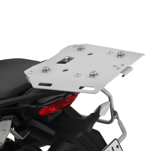 Багажник для топкейса Wunderlich EXTREME на мотоцикл Ducati Multistrada V4, серебристый