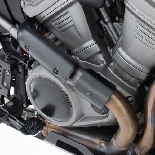 Теплозащитный экран коллектора Wunderlich на мотоцикл Harley-Davidson Pan America 1250