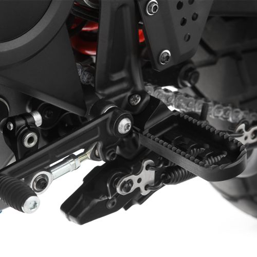 Эргономичные подножки -22 мм черные Wunderlich ERGO-COMFORT на мотоцикл Harley-Davidson Pan America 1250
